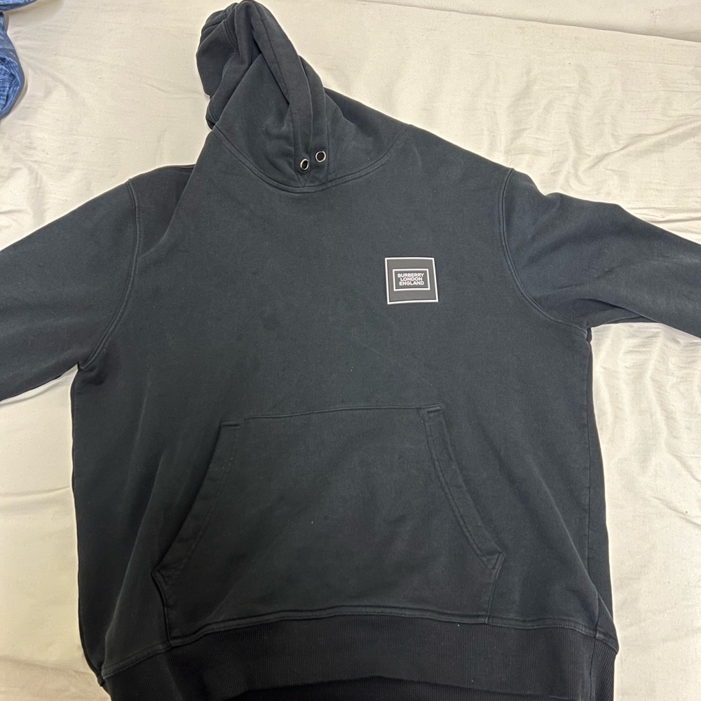 Black Burberry London England hoodie